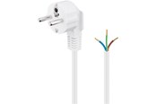 Voedingskabel (extern) - Pro Angle Stroom cable for confectionery 5 m Wit - 4040849933134