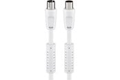 Antennekabel / connector - Pro Antenna cable with ferrite (80 dB) 2x shielded - 4040849274718