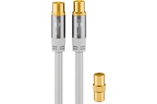 Antennekabel / connector - Pro TV-antennekabel (135 dB) 4x afgeschermd 2 m - 4040849703171
