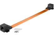 Netwerk - kabel - Pro Ultra-slim RJ45 LAN window feed-through 0.3 m - Transparent - 0.3m - 4040849714122