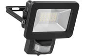 Bewegingssensoren en schemerschakelaars - Goobay LED Outdoor floodlight 20 W with motion sensor - 4040849538797