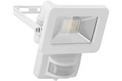 Bewegingssensoren en schemerschakelaars - Goobay LED outdoor floodlight 10 W with motion sensor - 4040849538780