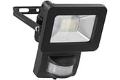 Bewegingssensoren en schemerschakelaars - Goobay LED Outdoor floodlight 10 W with motion sensor - 4040849538773
