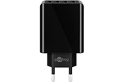 Mobiel - Adapters & Opladers - Pro 4-way USB-oplader (30W) Zwart - 4040849449536
