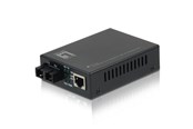 Repeater & zendontvanger - LevelOne FVT-2201 10/100TX>100FX SC SMF Fibre Media Converter - FVT-2201