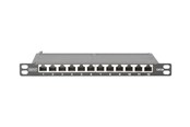 Accessoires - DIGITUS 12-Port CAT 6A Slim Patch Panel - DN-91612S-SL-EA