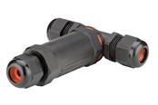 Netwerk - kabel - Pro T-piece Kabelverbinding IP 68 - Zwart - 4040849812866