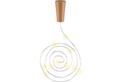 Lampen - Goobay 3 x 10 LED bottle light chain incl. timer Zilver - 4040849578663