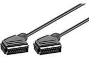 Beelscherm- en tv-kabel - Pro Scart connection cable nickel plated ø 7 mm - 4040849117039