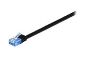 Netwerk - kabel - Pro LAN CAT 6A U/UTP flat - Zwart - 10m - 4040849963674