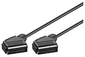 Beelscherm- en tv-kabel - Pro SCART Verbinding cable nickel plated ø 7 mm - 4040849117022