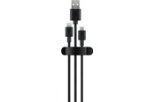 Kabelgoot, Kabelhoes & Kabelbinders - Pro Cable Management Clip 3 Slots Zwart - 4040849706851