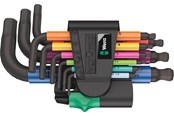 Gereedschap - Wera 950/9 Hex-Plus Multicolour 2 Allen Allen key set 9-piece - 05133164001