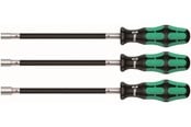 Handgereedschappen - Wera 3 Piece Kraftform Flexible Shaft Nutspinner Set - 05135311001