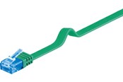 Netwerk - kabel - Pro LAN CAT 6A U/UTP flat - Groen - 5m - 4040849963414