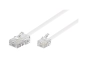 Netwerk - kabel - Pro Modular Telefoonkabel - Wit - 3m - 93061