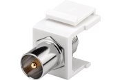 Netwerk - kabel - Pro Keystone Module SAT/antenna - Wit - 4040849799556