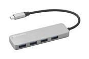 USB hub - Sandberg 4-Port USB Hub USB hub - 4 - USB 3.0 - Zilver - 336-20