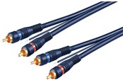 Audiokabel - Pro Car HiFi stereo RCA Connector cable double shielded - 4040849501753