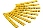 Kabelgoot, Kabelhoes & Kabelbinders - Pro Cable marker clips ‘Letters A–C’ for cable diameters up to 4 mm - 4040849725173