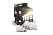 Smart Home - Philips HueW 9W A60 E27 EU 4P - 929001821625