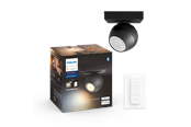 Smart Home - Philips Buckram Hue single spot black 1x5W 230V - 929003048701