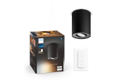 Smart Home - Philips Pillar Hue single spot black 1x5W 230V - 929003811601