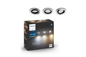 Smart Home - Philips Milliskin Hue recessed R. aluminium 3x5W - 929003810901
