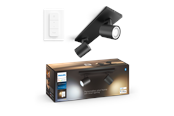 Smart Home - Philips Runner Hue bar/tube black 2x5W 230V - 929003811801