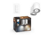 Smart Home - Philips Pillar Hue plate/spiral white 2x5W 230V - 929003811501