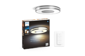 Smart Home - Philips Being Hue plafond lamp aluminium - 929003055201