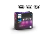 Smart Home - Philips Centura Hue recessed R. aluminium 3x5.7W - 929003809301