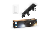 Smart Home - Philips Runner Hue bar/tube black 3x5W 230V - 929003811901