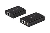 Repeater & zendontvanger - StarTech.com 4-Port USB 2.0 Extender Hub over Single CAT5e/CAT6 Ethernet Cable (RJ45) - 330ft (100m) - USB Extender Hub Adapter Kit - USB2004EXT100