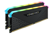 RAM - Corsair Vengeance RGB RS DDR4-3200 - 32GB - CL16 - Dual Channel (2 pcs) - AMD Optimized - Zwart met RGB - CMG32GX4M2E3200C16