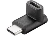 USB-kabel - Pro USB-C™ Aan USB-C™ AV / multimedia paneel 90° Zwart - USB-C™ fema - 4040849555565