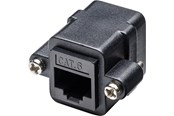 Netwerk - kabel - Pro RJ45 Montageadapter with mounting flange Zwart - Zwart - 4040849813658