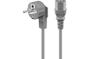 Voedingskabel (extern) - Pro Cold-device connection cord angled 2 m grey - 4040849500763