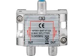Antennekabel / connector - Pro SAT-splitter 2-weg - 4040849670015