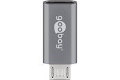 USB-kabel - Pro Micro-USB/USB-C™ OTG Hi-Speed AV / multimedia paneel for connecting charging cables - 4040849555534