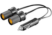Mobiel - Adapters & Opladers - Pro Auto sigarettenaansteker Y-verdeler 12 V 0,2 m - 4040849117664