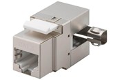 Netwerk - kabel - Pro Keystone module RJ45 CAT 6 STP 250 MHz - Zilver - 4040849959011