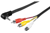 Audiokabel - Pro Adapter cable composite audio/video to 3.5 mm - 4040849502095