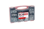 Spijkers en schroeven - Fischer SOS-Box plug s + FU + screws - 533629