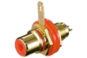Audiokabel - Pro RCA female Connector for housing assembly with insulation and soldered Verbinding - 4040849113079