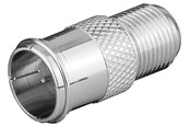Audiokabel - Pro F-adapter: F mannelijk (Quick) > F vrouwelijk - 4040849113703