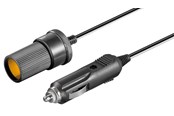 Voedingskabel (extern) - Pro Auto / Verlengsnoer voor de sigarettenaansteker van de auto 12 V 2,0 m - 4040849114250
