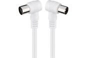 Antennekabel / connector - Pro Geknikte antennekabel (<70 dB) 2x afgeschermd - 4040849115219