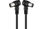 Antennekabel / connector - Pro Schuin geplaatste antennekabel (<70 dB) 2x afgeschermd 1,5m - 4040849115257
