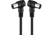 Antennekabel / connector - Pro Geknikte antennekabel (<70 dB) 2x afgeschermd - 4040849115264